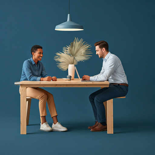 Creative marketing team collaboration